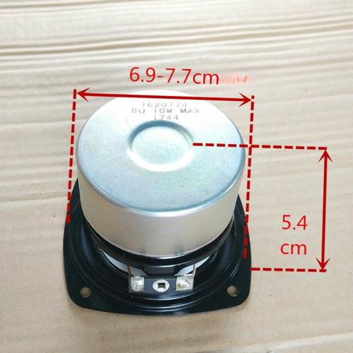 Sotamia 2pcs 3 Inch Full Range Audio Speaker Unit 8 Ohm 10w Sound Speaker Anti-Magnetic Aluminum Basin Home Theater Loudspeaker