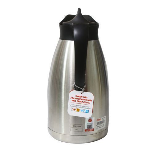 Regal 2 Litre Stainless steel Tea Thermos Flask– Silver