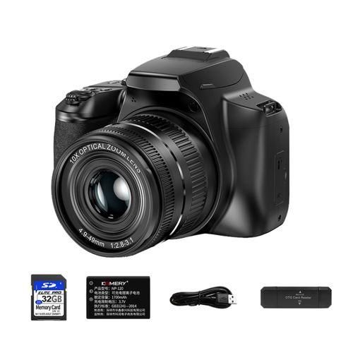 KOMERY W2 64MP 4K 3 Inch Screen 10X Optical Zoom Camera