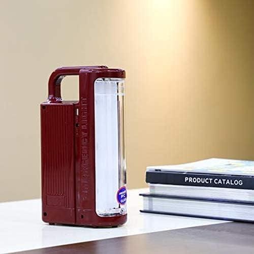 Geepas Rechargeable LED Lantern  Auto Lighting with Portable Handle Working Suitable for Power Outages  - Multi