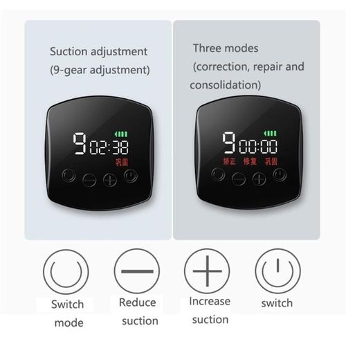 Electric Corrector Automatic Corrector for Flat Inverted Nipples Efficient Suction Cups 3 Mode Correction 066B