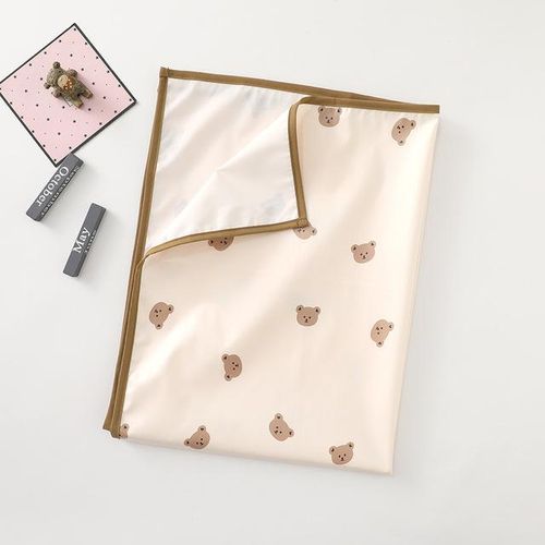 1pc Waterproof Baby Diaper Changing Pad Soft Washable Newborn Pad Changing Pad Liners for Crib Cradles Reusable Diaper Pad
