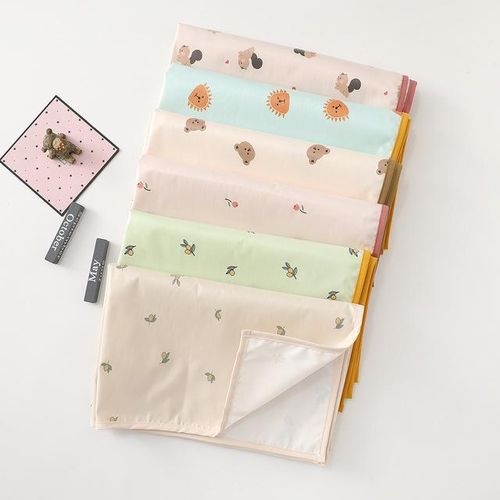 1pc Waterproof Baby Diaper Changing Pad Soft Washable Newborn Pad Changing Pad Liners for Crib Cradles Reusable Diaper Pad