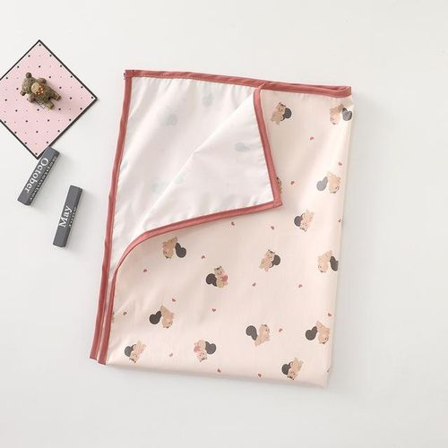 1pc Waterproof Baby Diaper Changing Pad Soft Washable Newborn Pad Changing Pad Liners for Crib Cradles Reusable Diaper Pad
