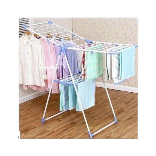 Cloth Drying Rack - Blue,White