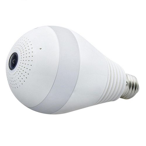 Wireless Bulbs Camera 360 Degree Panoramic Smart Security Camera For Home Baby Care Motion Detection New,200W (dual Light Source)  32G Memory Card NO5111