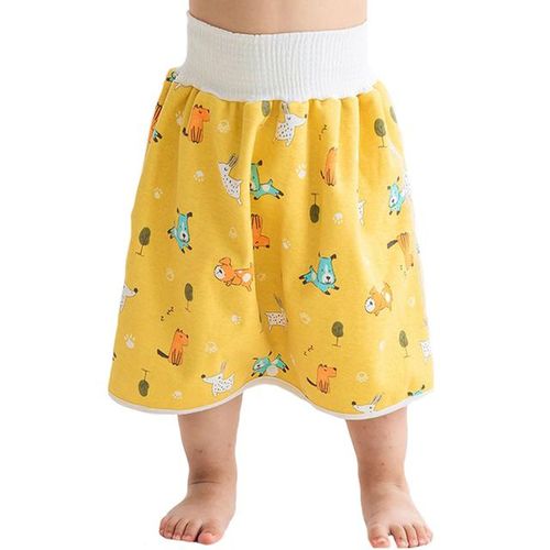 Baby Waterproof Clothes Diaper Skirt for Potty Training Baby Comfy Diaper Training Skirts for Boys and Girls Night Time