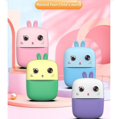 Polaroid Children's Camera With Automatic Photo Washing Mini Photo Printer