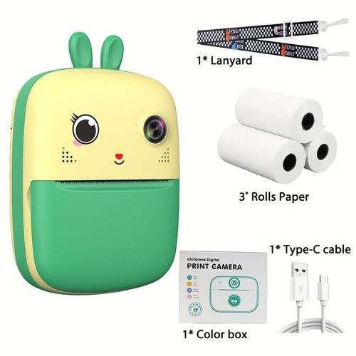 Polaroid Children's Camera With Automatic Photo Washing Mini Photo Printer