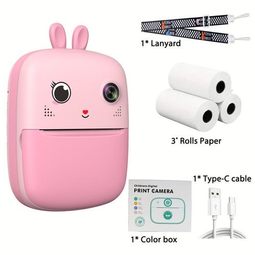 Polaroid Children's Camera With Automatic Photo Washing Mini Photo Printer