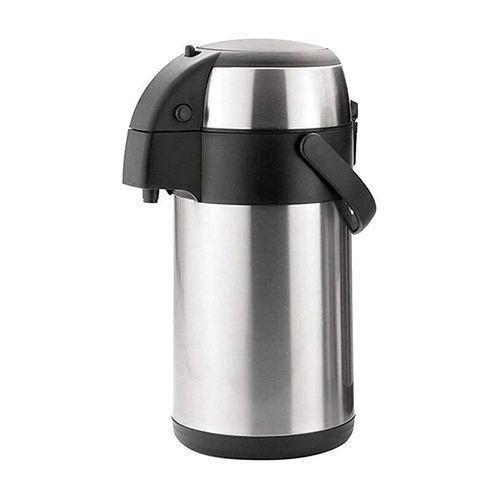 Always Airport Thermal Flask For Keeping Hot Drinks Hot For Long Hours-Silver/Black