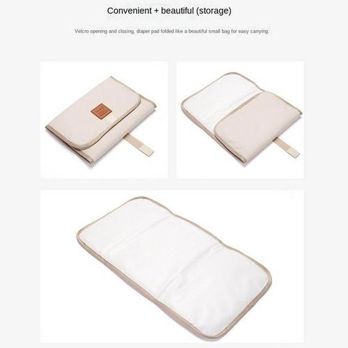 Foldable Baby Diaper Changing Pad Waterproof Newborn Diaper Pad Portable Toddler Changing Table Durable Oxford Cloth Baby