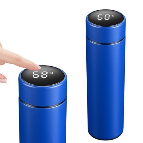 500Ml Travel Temperature Display  Intelligent Thermo Cup