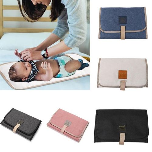 Foldable Baby Diaper Changing Pad Waterproof Newborn Diaper Pad Portable Toddler Changing Table Durable Nylon Baby Diaper