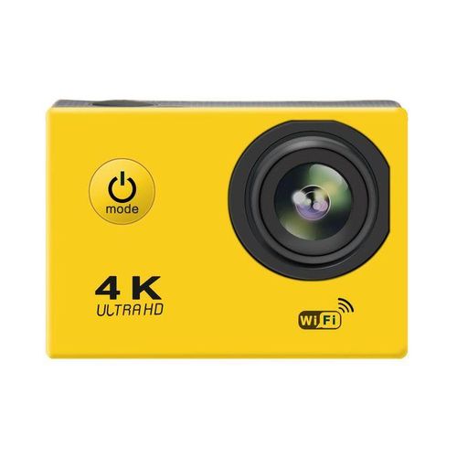 4K WIFI 3D Action Camera 2 LCD Wifi Waterproof Sports Camcorder Go Pro (yellow)
