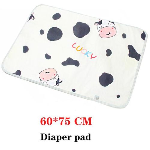 60x 75CM Waterproof Baby Diaper Changing Pad Reusable Portable Mat Breathable Leak Proof Infant Mattress Travel