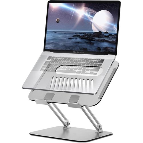 Laptop Stand Riser Shelf for Desk Macbook Air Mac Book Pro 13 16 Dell HP -Grey