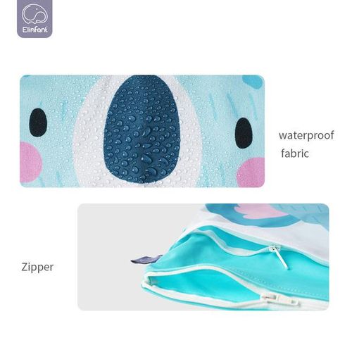 Elinfant Baby Cloth Diaper Bag Set 3 Pieces/Set Cartoon Bags Baby Handbag Large Mommy Diaper Storage Bag Carrying Bag