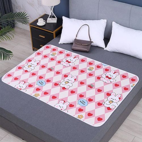 100X150cm WaterProof Diaper Changing Absorbent Mat Baby Nappy Changing Pad Soft Reusable Washable Mattress Pad