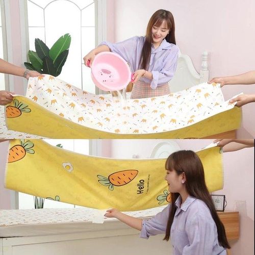 100X150cm WaterProof Diaper Changing Absorbent Mat Baby Nappy Changing Pad Soft Reusable Washable Mattress Pad