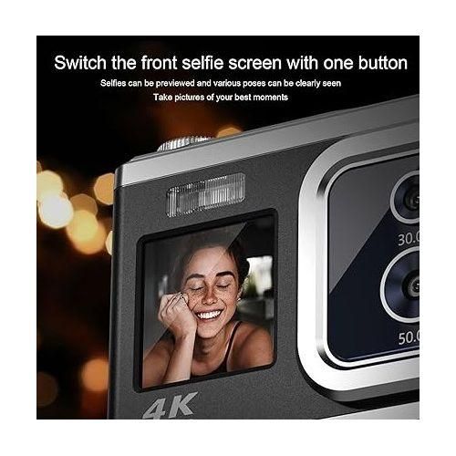 4K HD Digital Camera 16X Digital Zoom  Free 64gb SD Card