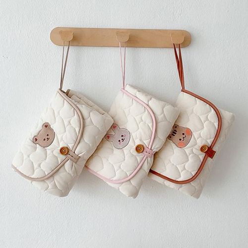 Portable Baby Diaper Changing Pad Cover Multifunction Foldable Diaper Bags Nappy Diapering Mat Travel Reusable Washable
