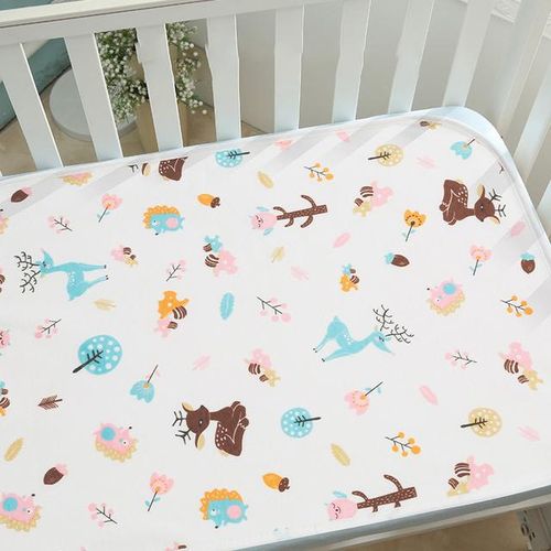 Pure cotton baby changing mat bamboo fiber waterproof washable breathable crib mattress