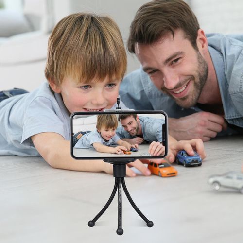 Mini Desktop Tripod Stand with 1/4 Inch Screw Hole Portable Folding Desktop Stand Mobile Tabletop Video Webcam Web Camera Bracket for Live Streaming Online Meeting Teaching Video Calling NO5138