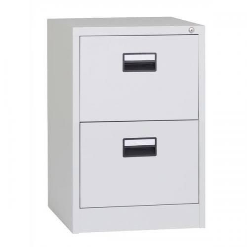 Unbranded Original File Cabinet 2 Drawers-Grey