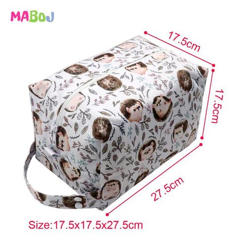 MABOJ Cloth Diaper Pod Large- Reusable Diaper Pods Baby Diaper Bag Handbags Diaper Organizer Stroller Nappy Wetbag Mom