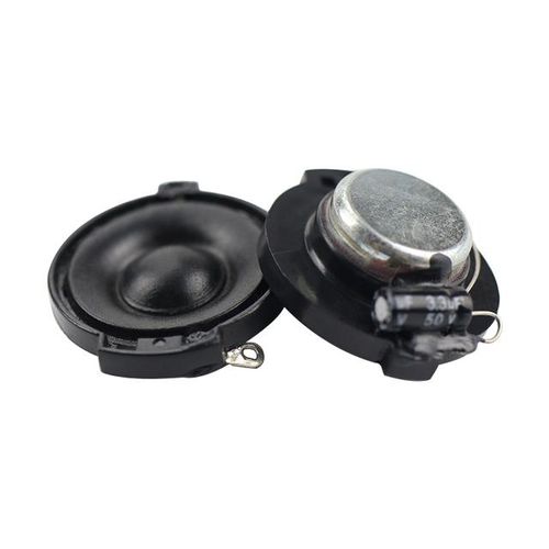 Ghxamp 32mm Silk Film Treble Speaker Mini Tweeter Loudspeaker Cone Basin Neodymium Dual Magnetic 8ohms 10w 2pcs