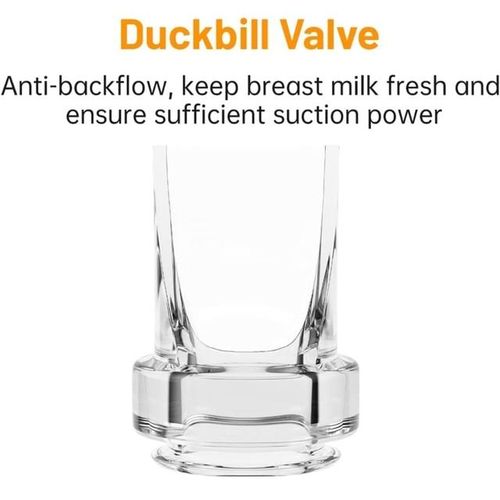 Silicone Diaphragm/Duckbill Valves/Horn for S18 S21 Wearable Electric Breastpump