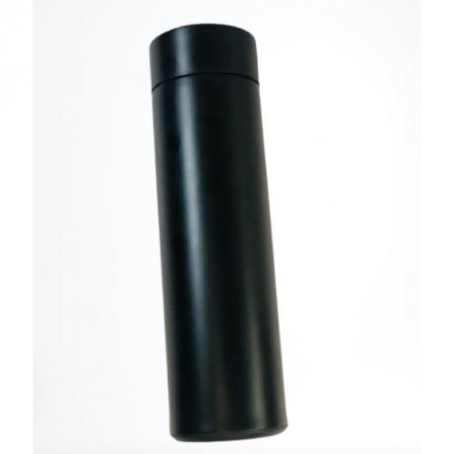 Stainless Steel Temperature Tea Water Travel Flask - Black