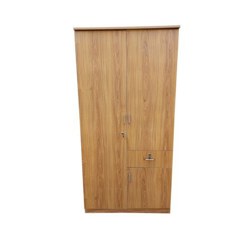 Hard Boards Wide Wardrobe 2 Doors- Cherry Colour
