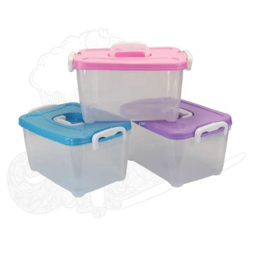 3Pieces Of 2 kilograms Cereal Storage Clear Containers