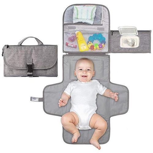 Diaper Changing Mat Extra Large Foldable Travel Mat For Diaper Bag Baby Shower Gifts Essentials Changing Pads For Baby