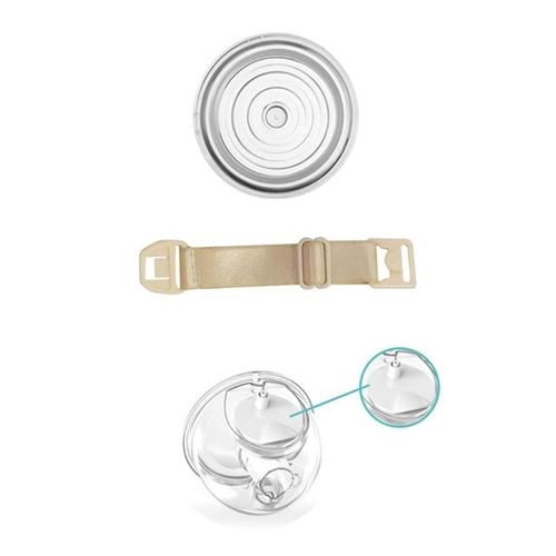 Electric Breastpump Replacement Milk Collector Bra Adjustment Buckle BPA Silicone Diaphragm Suction Bowl Seal Cover