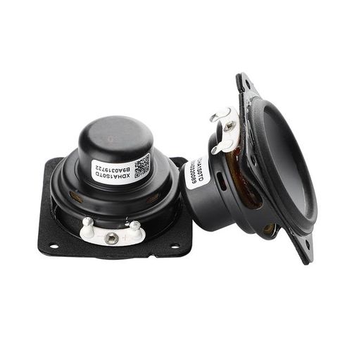 Aiyima 2pcs 1.5 Inch 40mm Full Range Audio Speaker 40mm 4 Ohm 5w Neodymium Dual Magnetic Large Stroke Low Frequency Home Speaker
