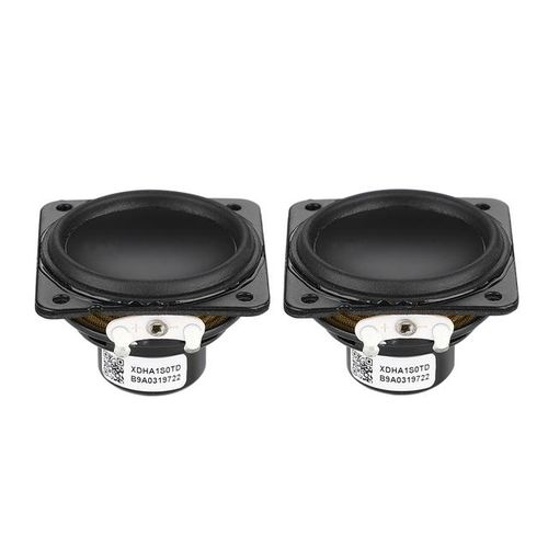Aiyima 2pcs 1.5 Inch 40mm Full Range Audio Speaker 40mm 4 Ohm 5w Neodymium Dual Magnetic Large Stroke Low Frequency Home Speaker