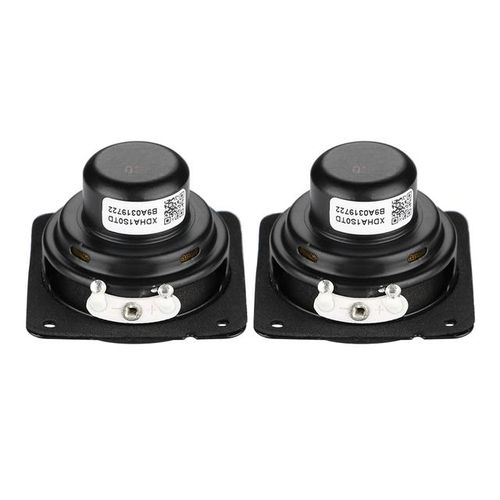 Aiyima 2pcs 1.5 Inch 40mm Full Range Audio Speaker 40mm 4 Ohm 5w Neodymium Dual Magnetic Large Stroke Low Frequency Home Speaker