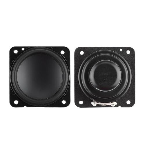 Aiyima 2pcs 1.5 Inch 40mm Full Range Audio Speaker 40mm 4 Ohm 5w Neodymium Dual Magnetic Large Stroke Low Frequency Home Speaker