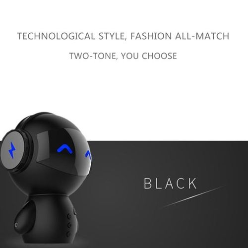 Desk- Bluetooth-Compatible 5.0 Speaker Sound Bar Usb Connect Home Theater Wirelessdustproof Robot Appearance Tf Card