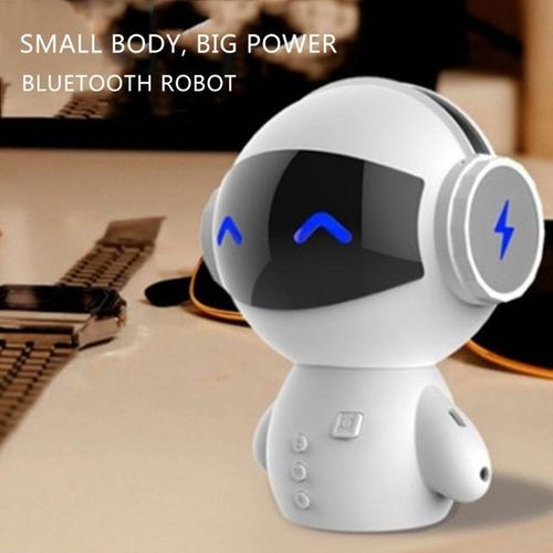 Desk- Bluetooth-Compatible 5.0 Speaker Sound Bar Usb Connect Home Theater Wirelessdustproof Robot Appearance Tf Card