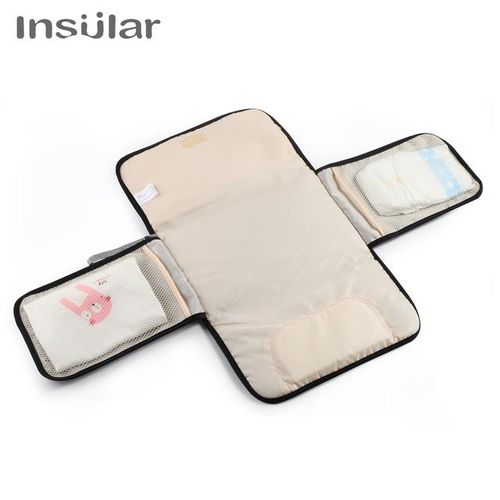 Insular Baby Changing Mat Waterproof Mummy Bag Stroller Portable Diaper Changing Pad Travel Table Changing Station Diaper