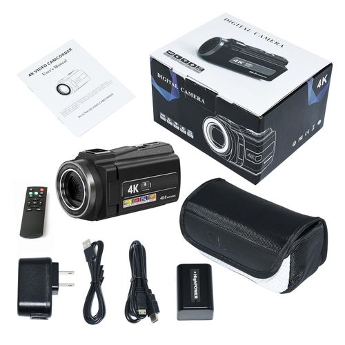 4K HD Digital Video Camera Handheld Shooting Electronic Anti-Shake Digital Camera Outdoor Camera DV