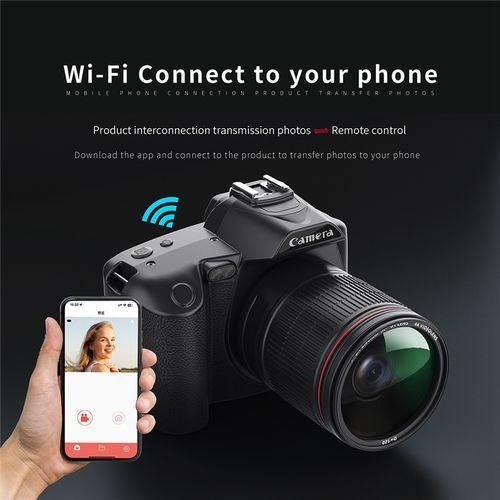 Digital Photography Camera 4K WIFI Web Cam Vintage Vlog Vide