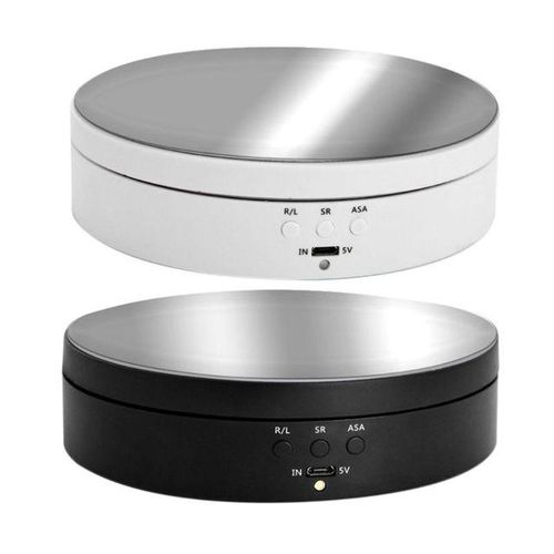 Rotating Display Stand Electric Turntable For Photography Jewelry Cake Watch Shop Display