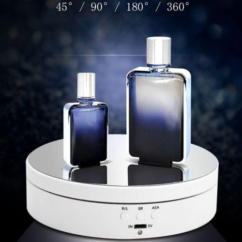 Rotating Display Stand Electric Turntable For Photography Jewelry Cake Watch Shop Display