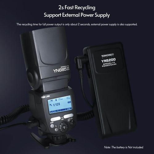 Yongnuo YN685II Camera Flash Speedlite ETTL Speedlight 2.4G Wireless
