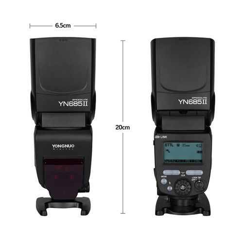 Yongnuo YN685II Camera Flash Speedlite ETTL Speedlight 2.4G Wireless